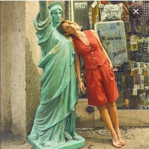 Rachel Antonoff Suzanne Walking Shorts Brick Red size 8